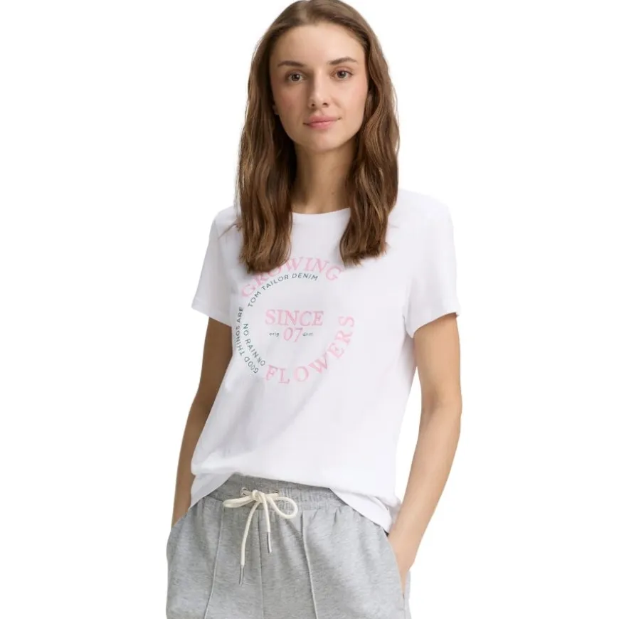 Camisetas manga corta Tom tailor Printed Basic T-Shirt