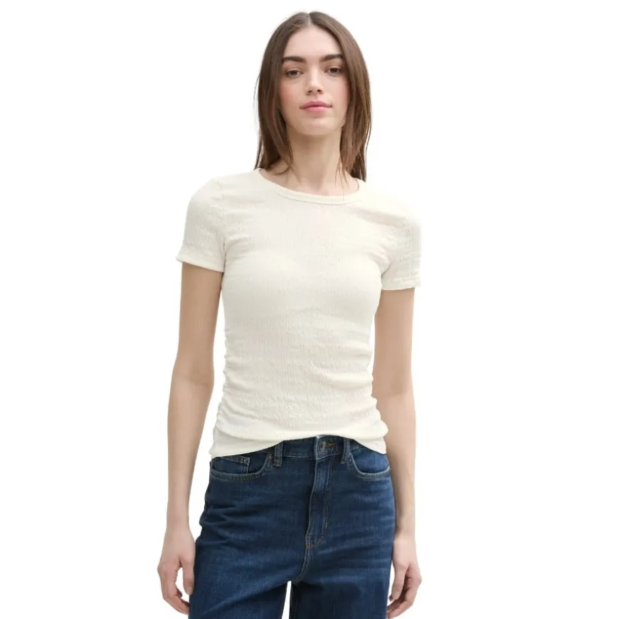 Camisetas manga corta Tom tailor Crinkle T-Shirt