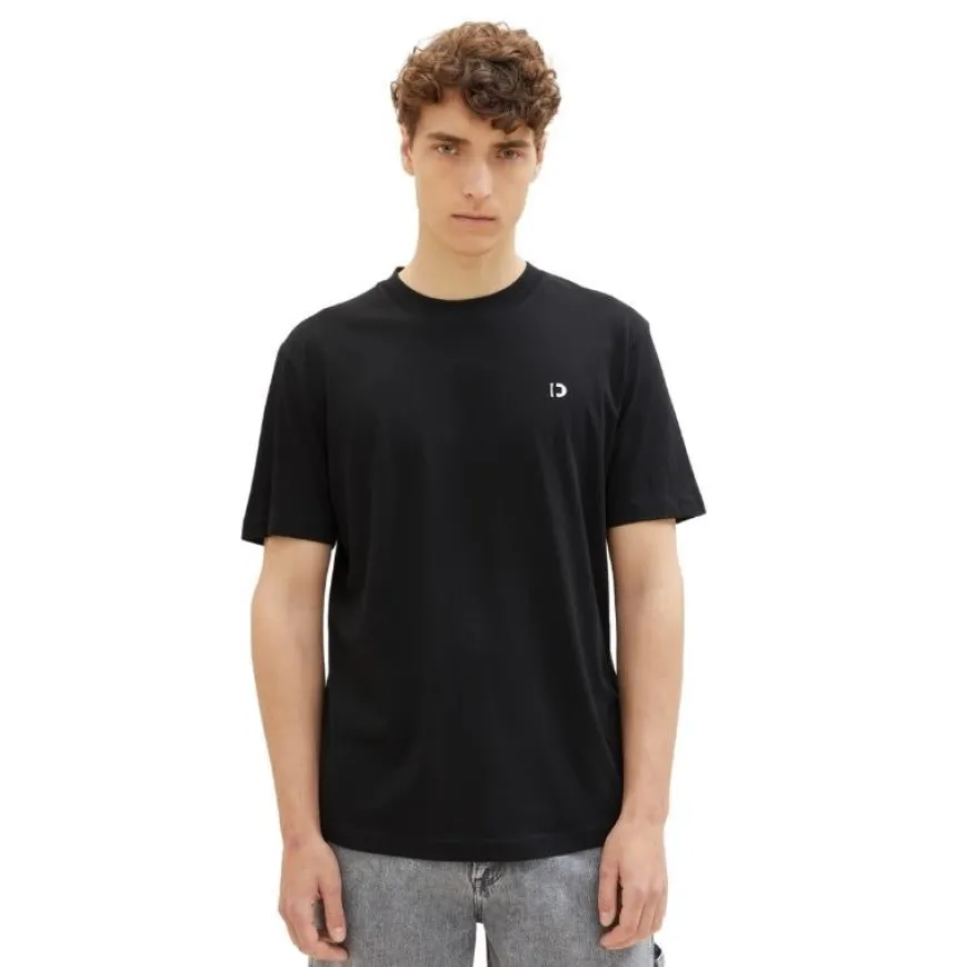 Camisetas manga corta Tom tailor PromoTees Rounded Hem T-Shirt
