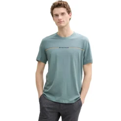 Camisetas manga corta Tom tailor Printed Crewneck T-Shirt