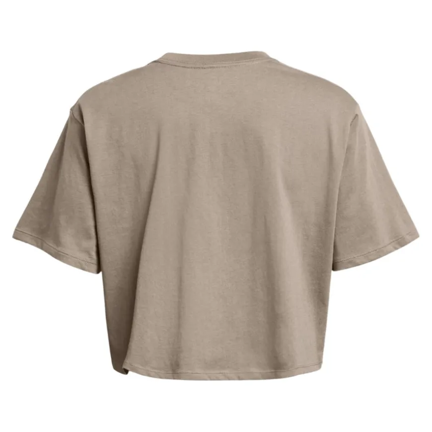 Camisetas manga corta Under armour Campus Boxy Crop SS