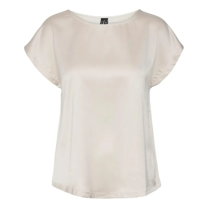 Camisetas manga corta Vero moda curve Vmcmerle Mix Top Wvn Ga Cur