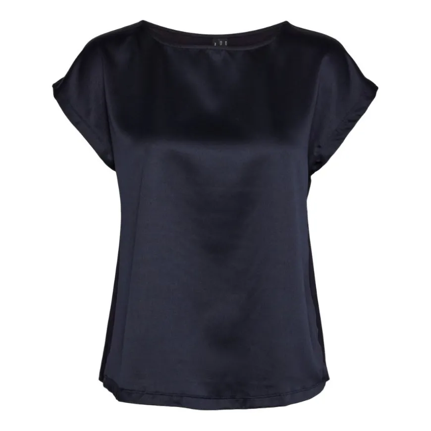 Camisetas manga corta Vero moda curve Vmcmerle Mix Top Wvn Ga Cur