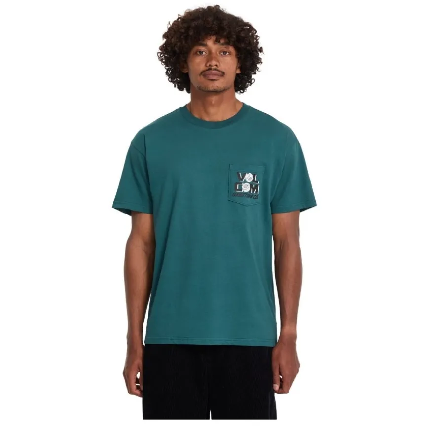 Camisetas manga corta Volcom Parted Out Pocket Sst