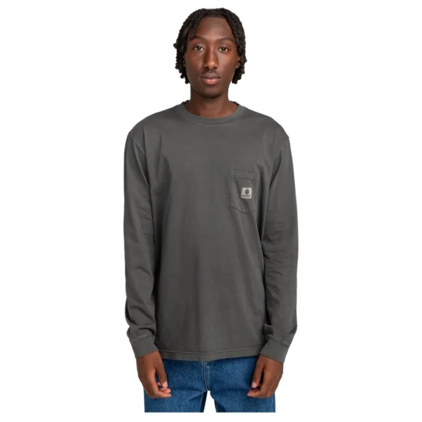 Camisetas manga larga Element Basic Pocket (Kta0)