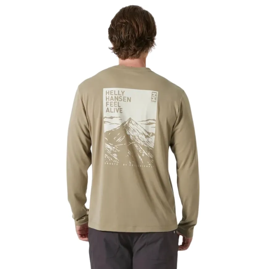 Camisetas manga larga Helly hansen Skog Graphic Ls Tee