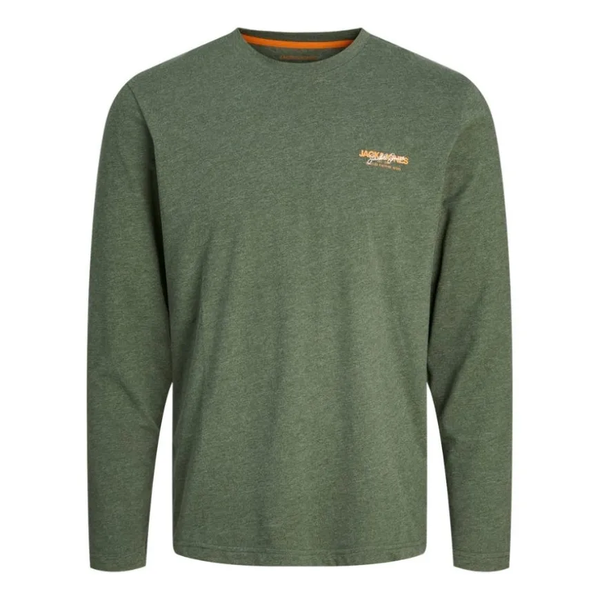 Camisetas manga larga Jack & jones Jjalvis Tee Ls Crew Neck