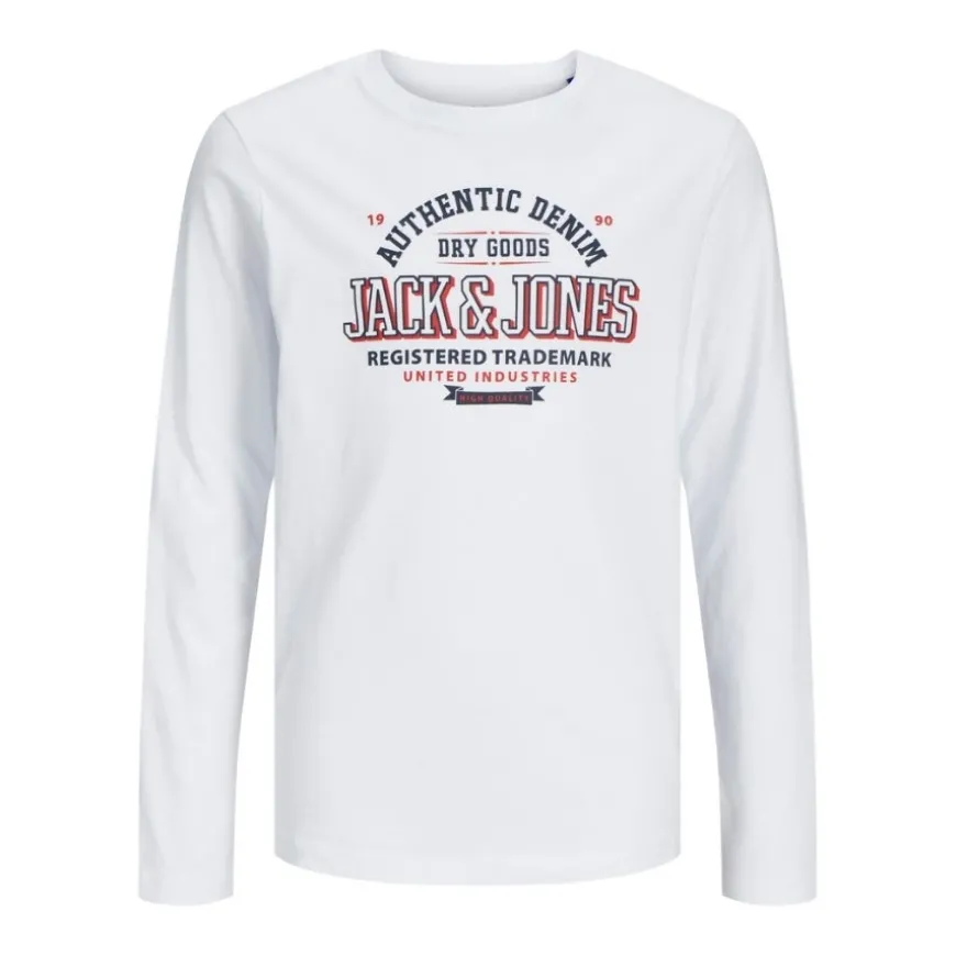 Camisetas manga larga Jack & jones N.U. Jjelogo Tee Ls O-Neck 2 Col Noos Jnr