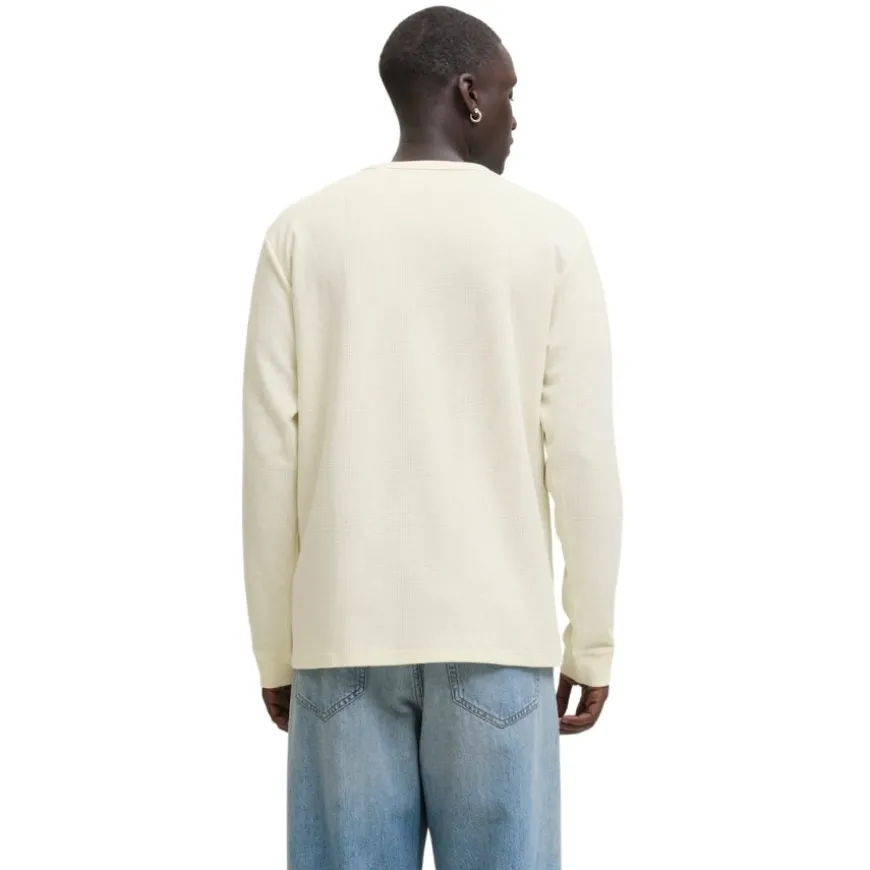 Camisetas manga larga Jack & jones Jjedover Henley Ls Tee Noos