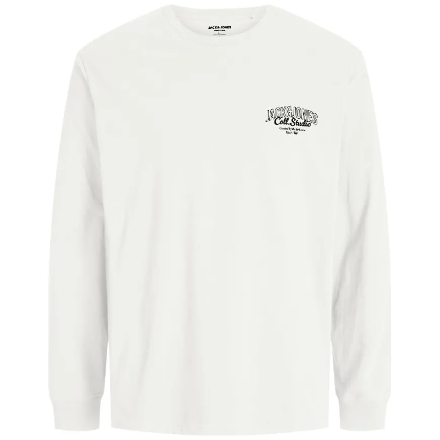 Camisetas manga larga Jack & jones Jjmakoto Tee Ls Crew Neck