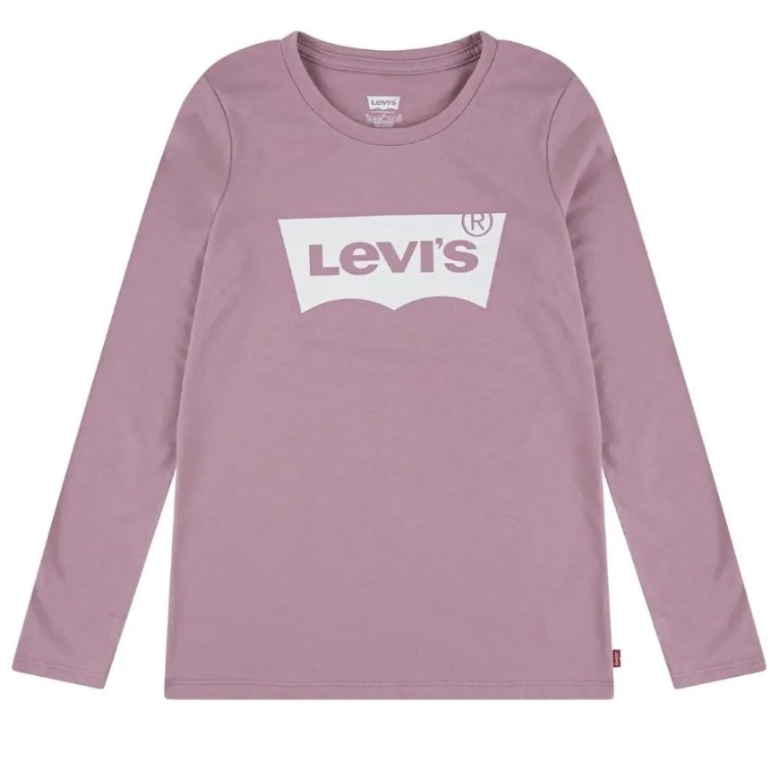 Camisetas manga larga Levis kids Lvg L S Batwing Tee