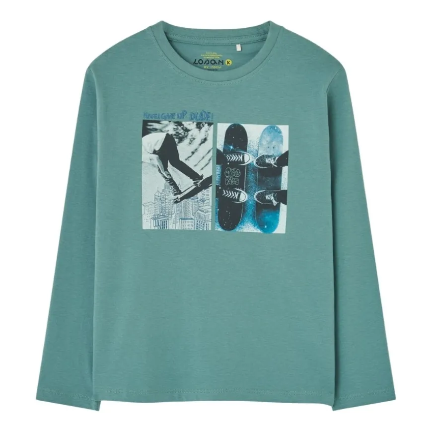 Camisetas manga larga Losan SKATE LS Tshirt Jersey