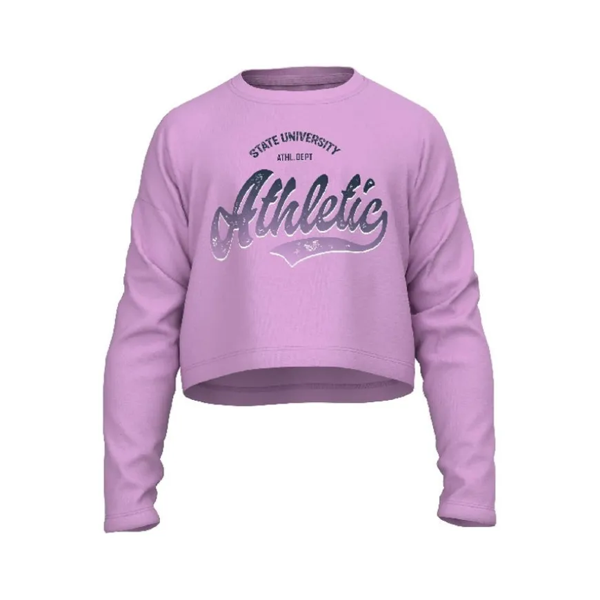Camisetas manga larga Name-it Nkfvilma Ls Crop Top L1