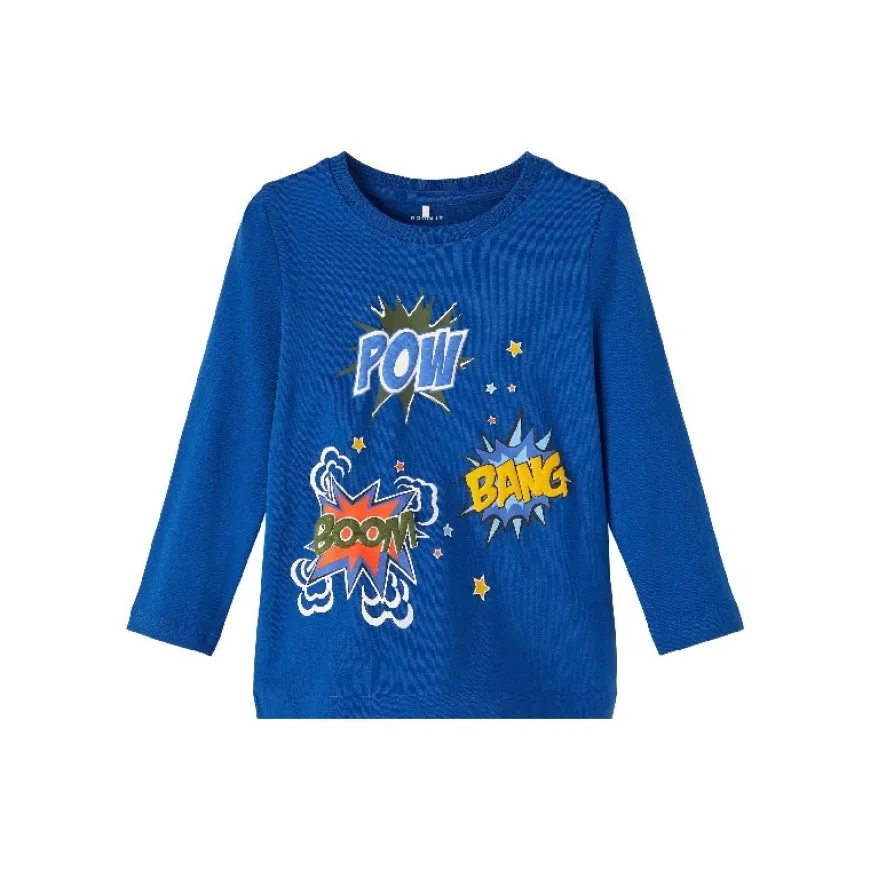 Camisetas manga larga Name-it Nmmleo Ls Top Box