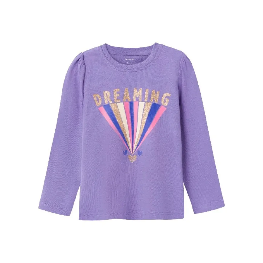 Camisetas manga larga Name-it Nmflara Ls Top Pb