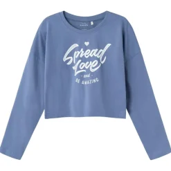 Camisetas manga larga Name-it Nkfvilma LS Crop Top