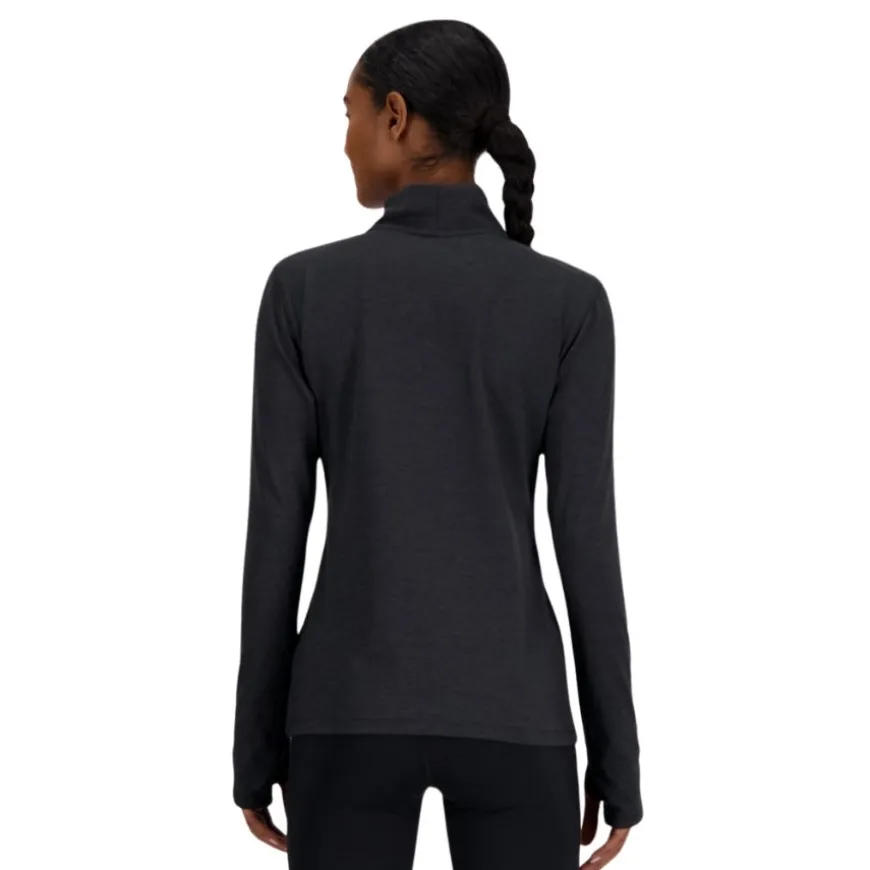 Camisetas manga larga New balance Sport Essentials Space Dye Quarter Zip