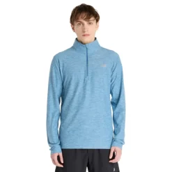Camisetas manga larga New balance Space Dye 1 4 Zip