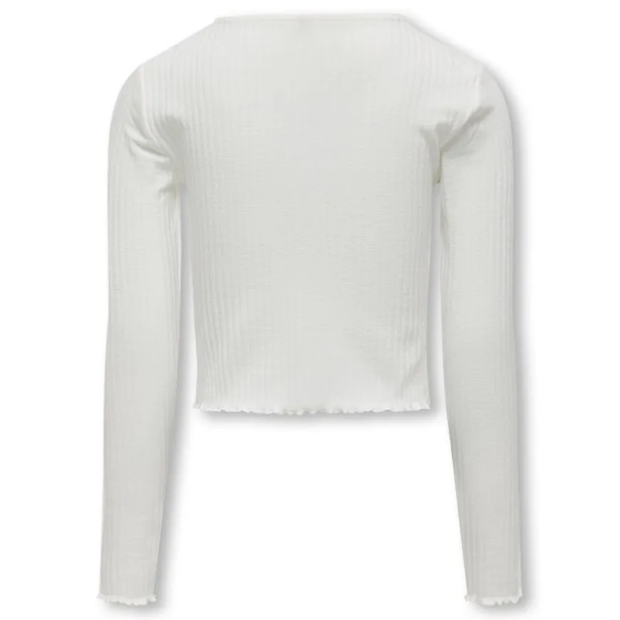 Camisetas manga larga Only kids Kognella L S O-Neck Top Jrs Noos