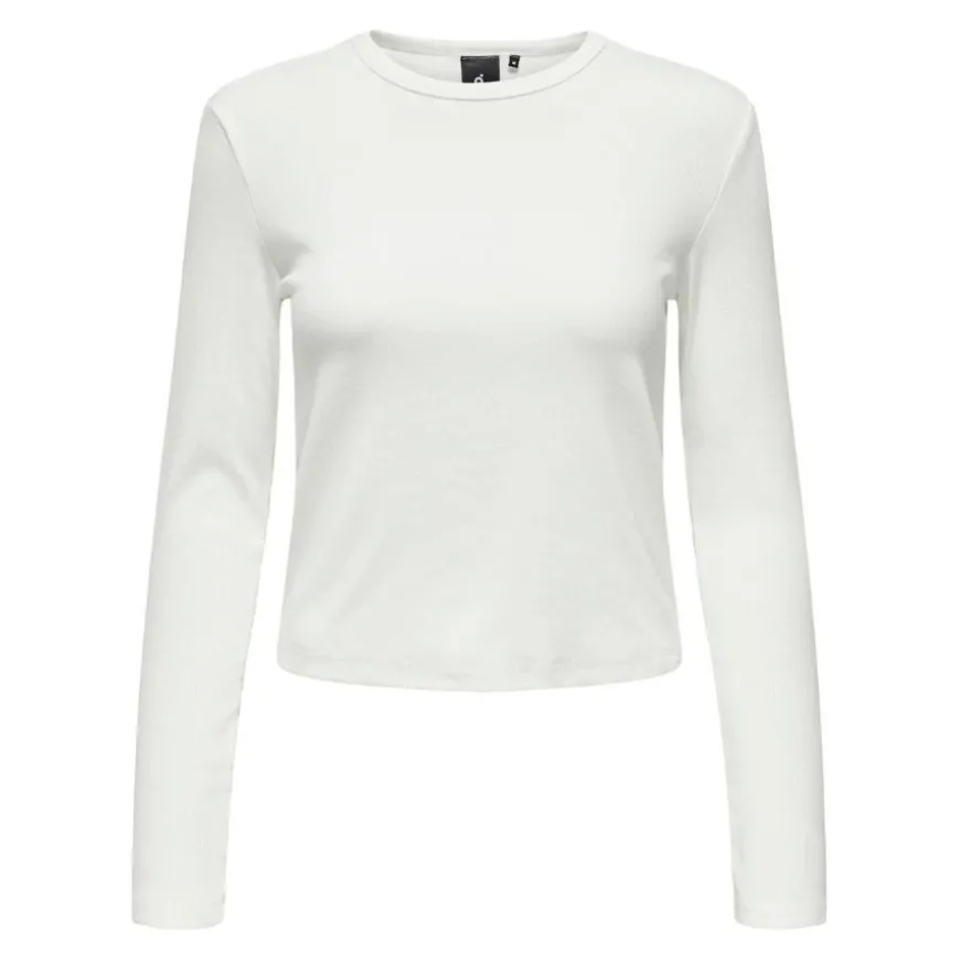 Camisetas manga larga Only Onlviol Life Ls Rib T-Shirt Xt Wvn