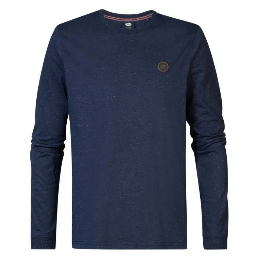 Camisetas manga larga Petrol Men T-Shirt LS Round Neck