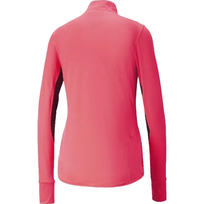 Camisetas manga larga Puma Run Favorite 1 4 Zip W