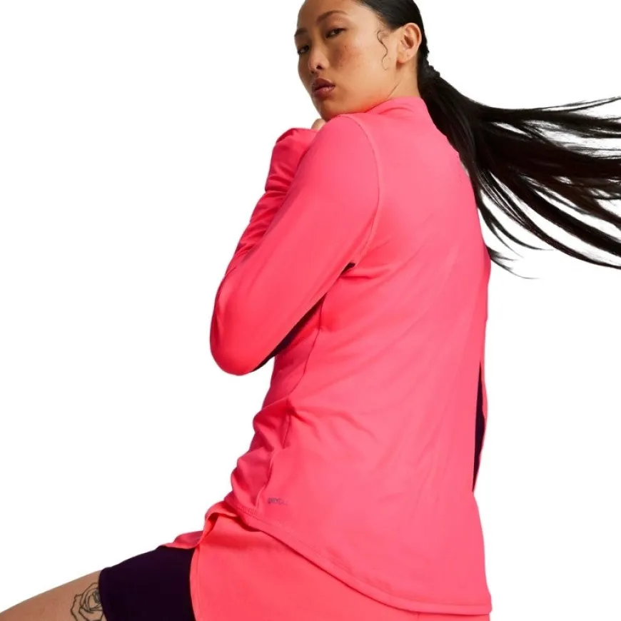 Camisetas manga larga Puma Run Favorite 1 4 Zip W