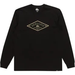 Camisetas manga larga Quiksilver SMU Qs Diamond Logo Ls