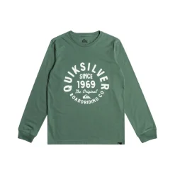 Camisetas manga larga Quiksilver Circlescriptfro Tees Gnb0