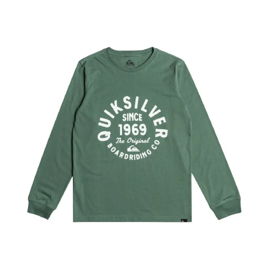 Camisetas manga larga Quiksilver Circlescriptfro Tees Gnb0