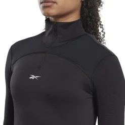 Camisetas manga larga Reebok Ts T Graphene 1 4 Zip