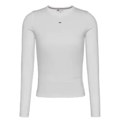Camisetas manga larga Tommy jeans TJW Slim Essential Rib LS
