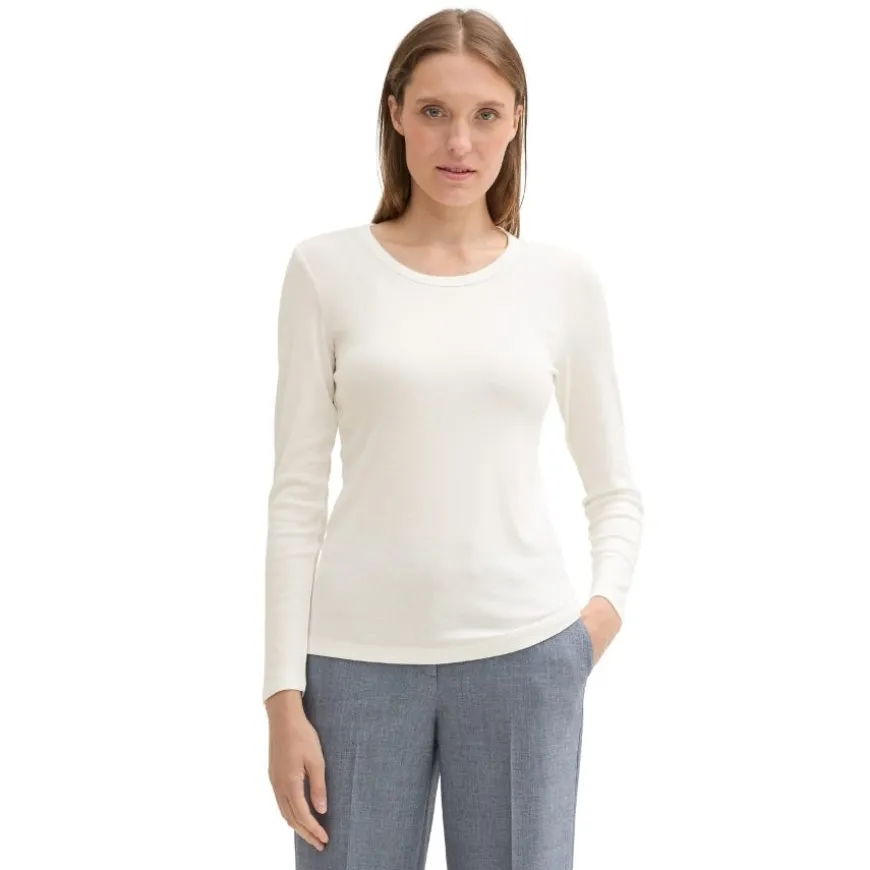 Camisetas manga larga Tom tailor Crew Neck