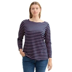 Camisetas manga larga Tom tailor T-Shirt Striped T-Shirts