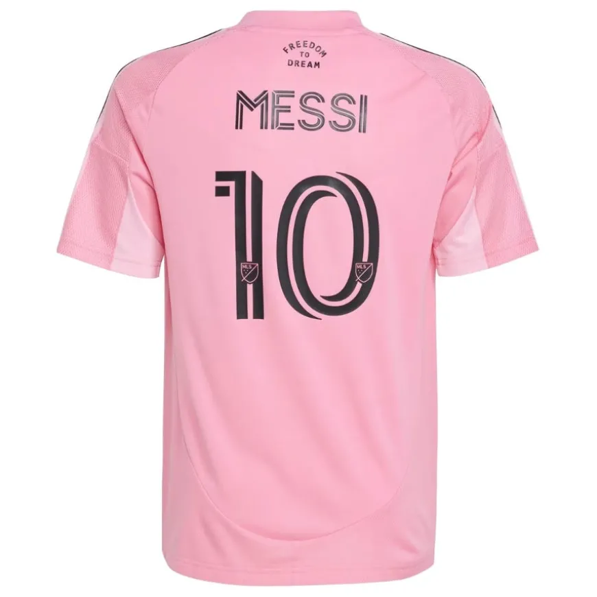 Camisetas oficiales fútbol Adidas Primera equipación Inter Miami CF 25/26 Messi