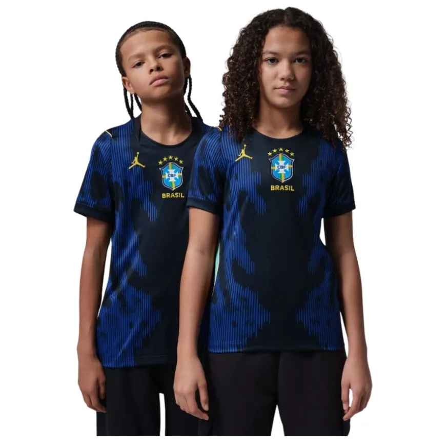 Camisetas oficiales fútbol Nike Brasil 2ª Equipación