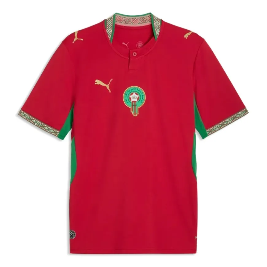 Camisetas oficiales fútbol Puma Marruecos 1ª Equipación
