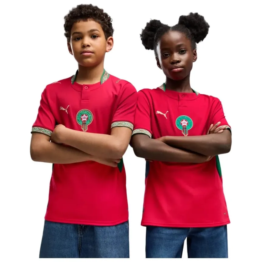 Camisetas oficiales fútbol Puma Marruecos 1ª Equipación