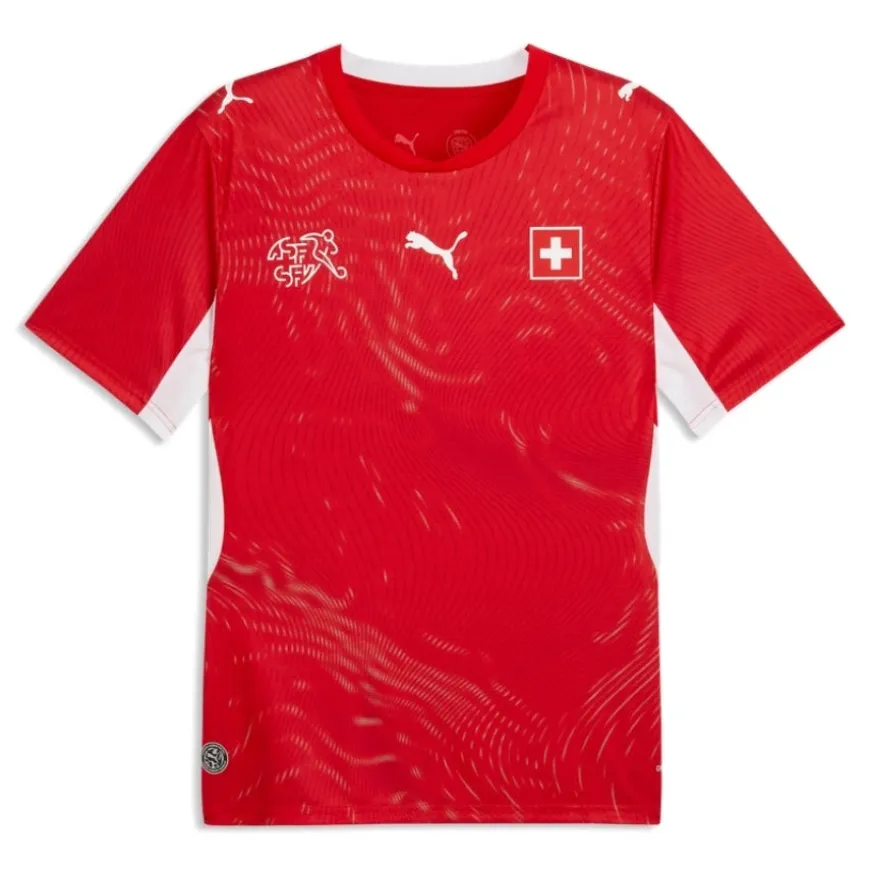 Camisetas oficiales fútbol Puma Suiza 1ª Equipación