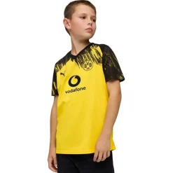 Camisetas oficiales fútbol Puma Borussia Dortmund 1ª Equipación JR 25/26