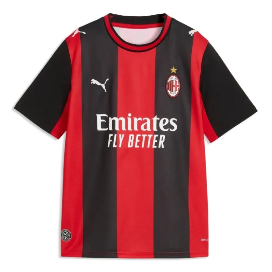 Camisetas oficiales fútbol Puma Milan 1ª Equipación