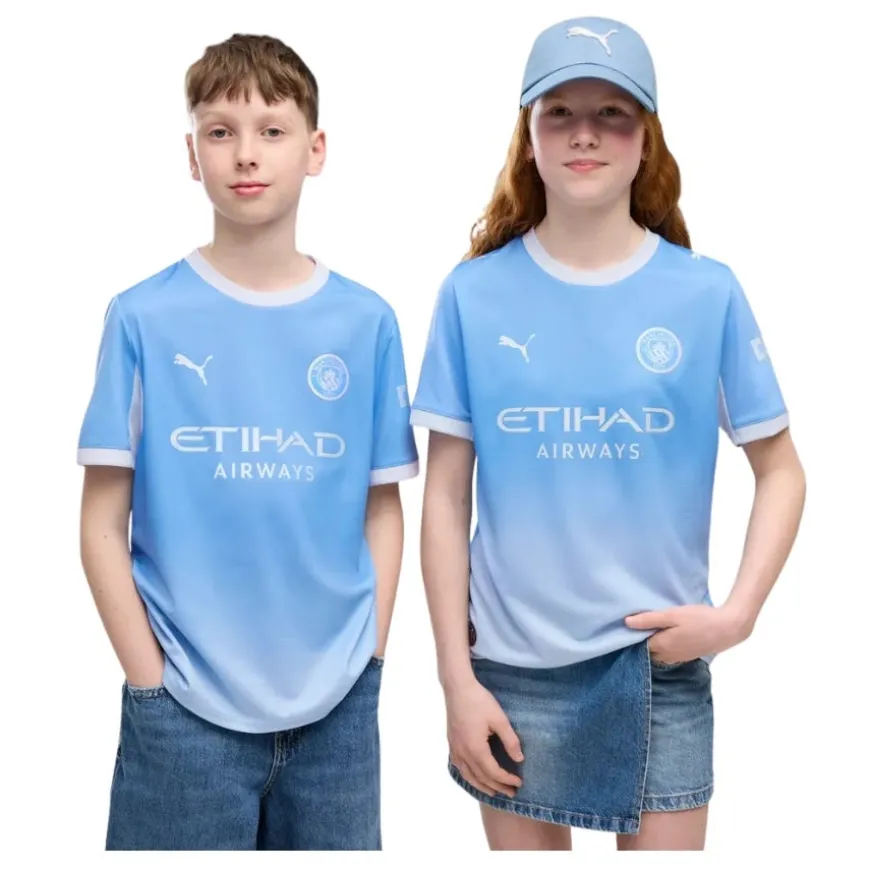 Camisetas oficiales fútbol Puma Manchester City 1ª Equipación