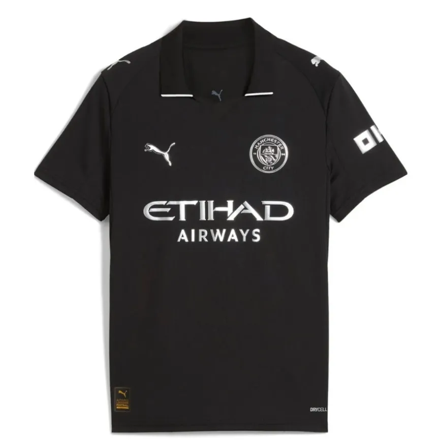 Camisetas oficiales fútbol Puma Manchester City 2ª Equipación JR 25/26