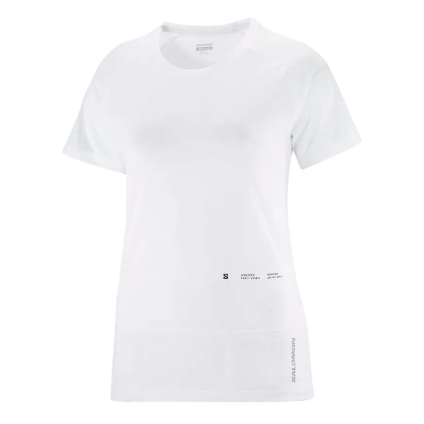 Camisetas Salomon Cross Run Tee Ss Gfx W