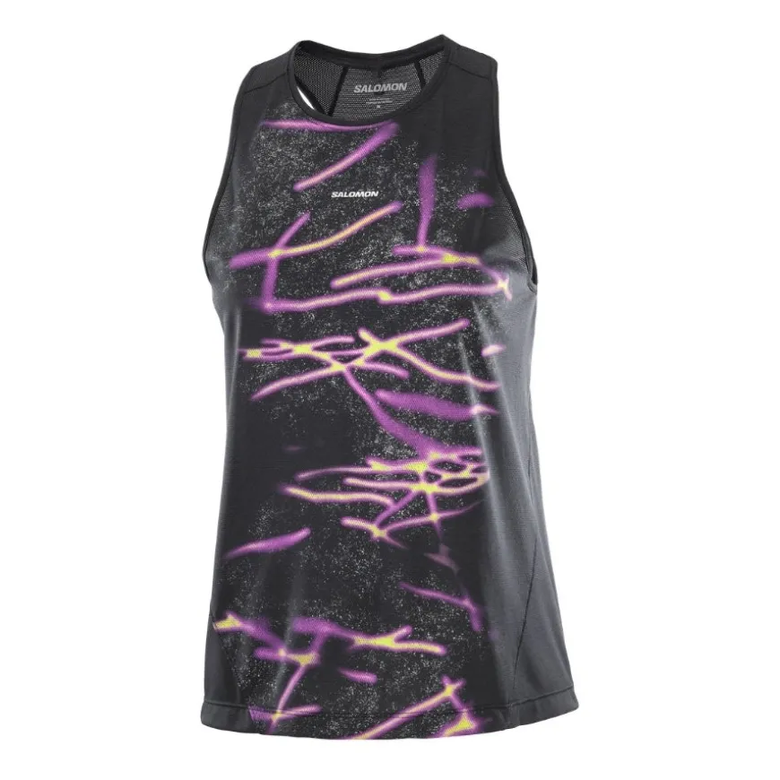 Camisetas Salomon Shkout Core Tank Gfx W