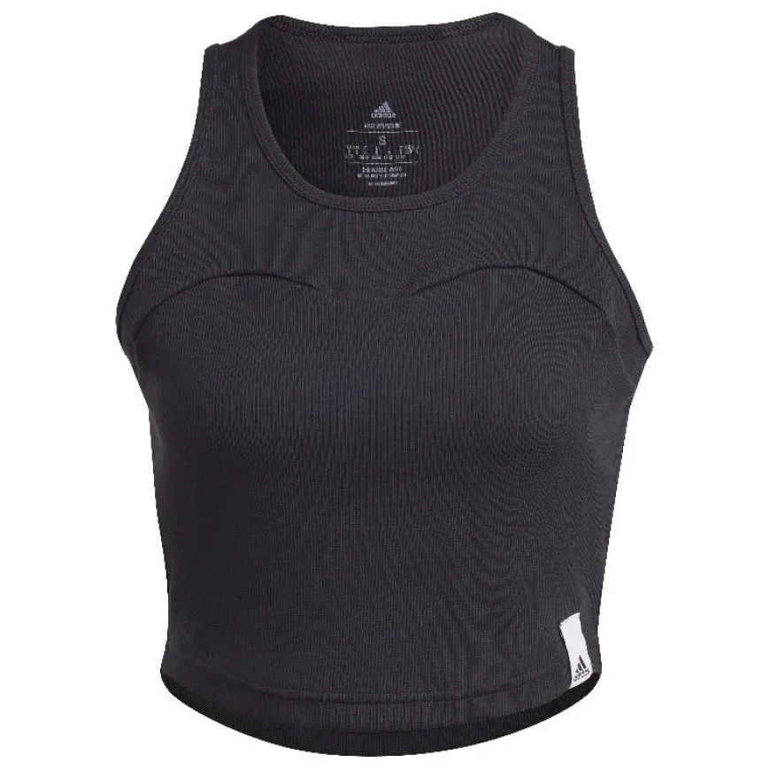 Camisetas sin mangas Adidas W Lng Rib Tank