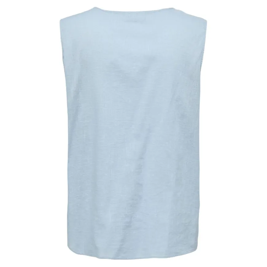 Camisetas sin mangas Carmakoma Carcoco Sl V-Neck Top Wvn