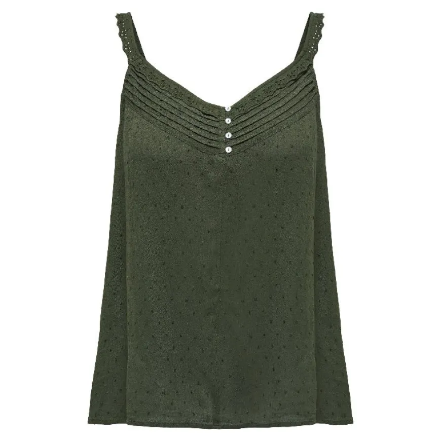 Camisetas sin mangas Carmakoma Carleslie Life Sl Lace Top Wvn