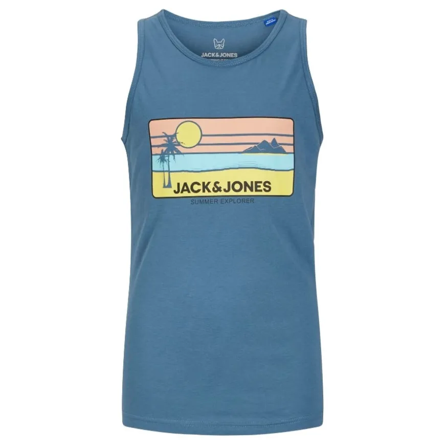 Camisetas sin mangas Jack & jones Jjpeak Summer Tank-Top Jnr