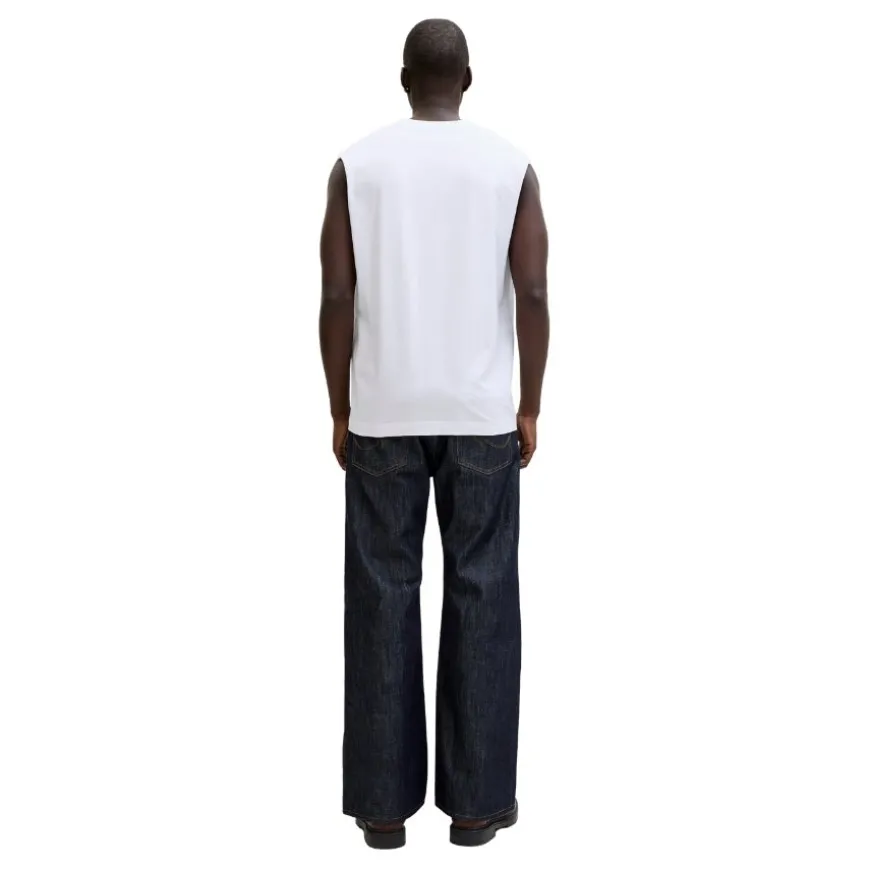 Camisetas sin mangas Jack & jones Jornorrebro Emb Tee Sl Crew Neck Ln